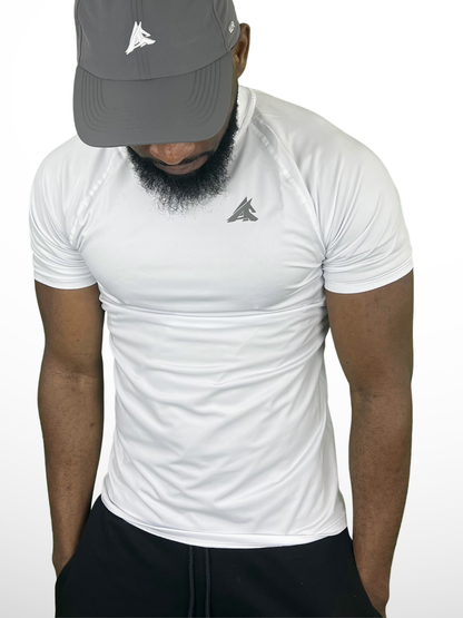 T-SHIRT COMPRESSION MOVE BLANC