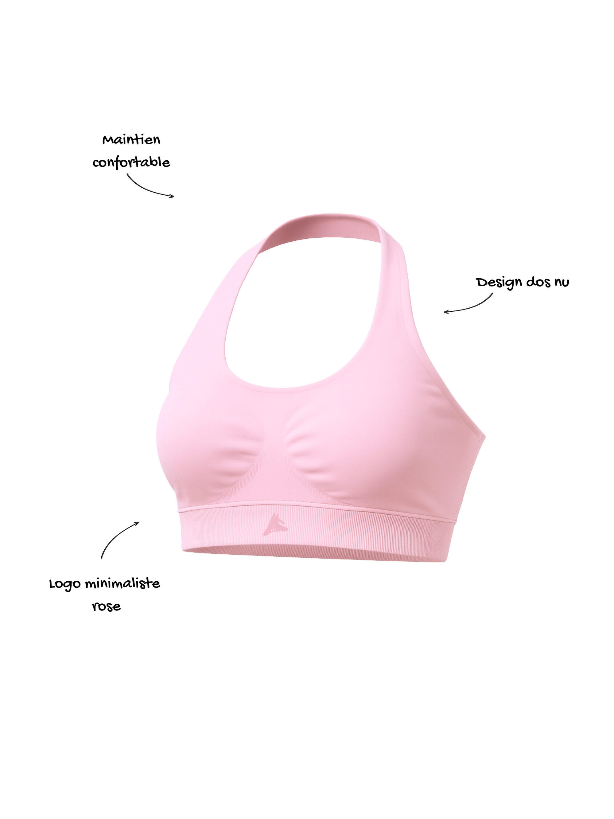 Brassière NOVA ROSE - version couleur