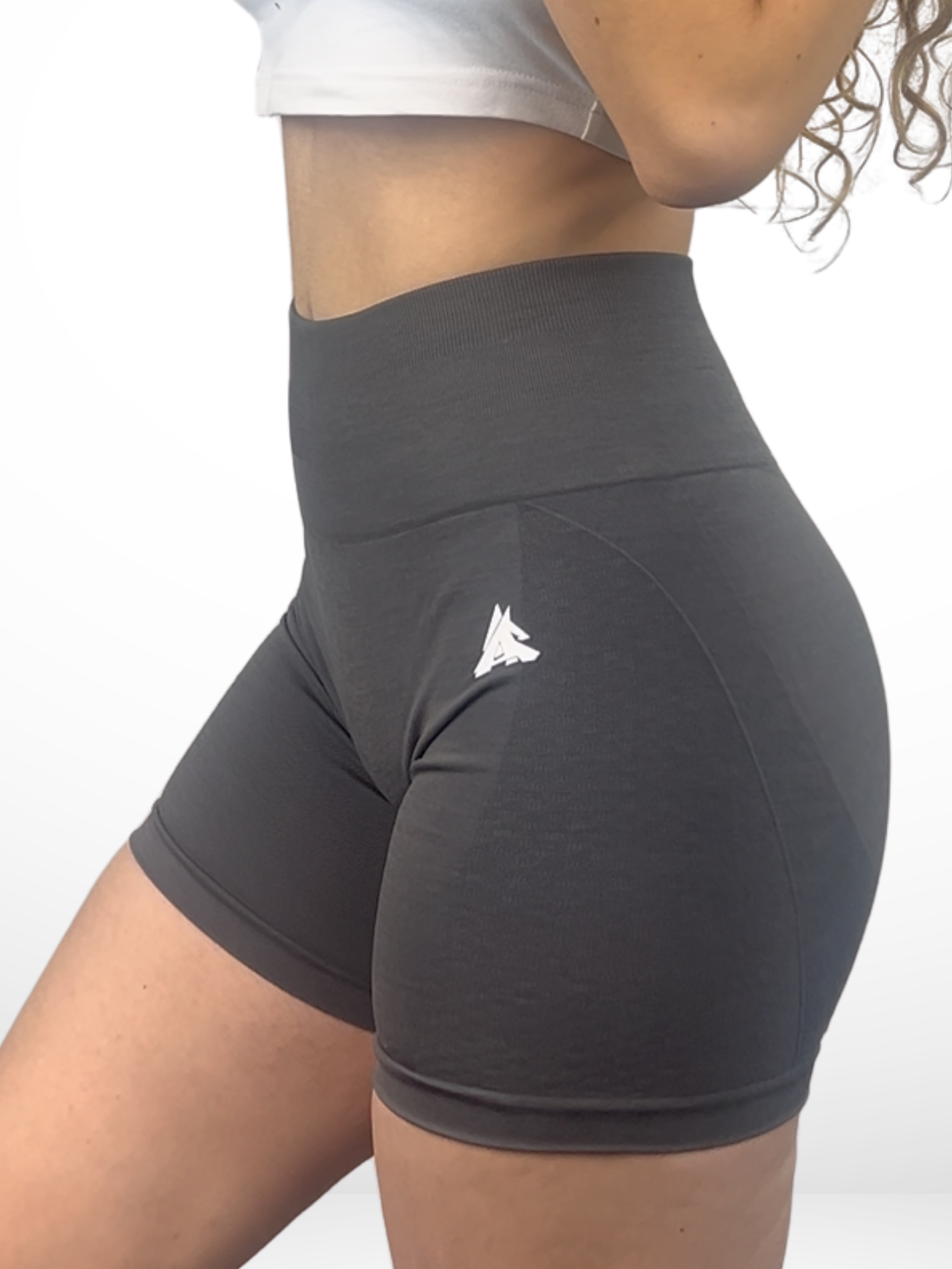 SHORT SEAMLESS GRIS