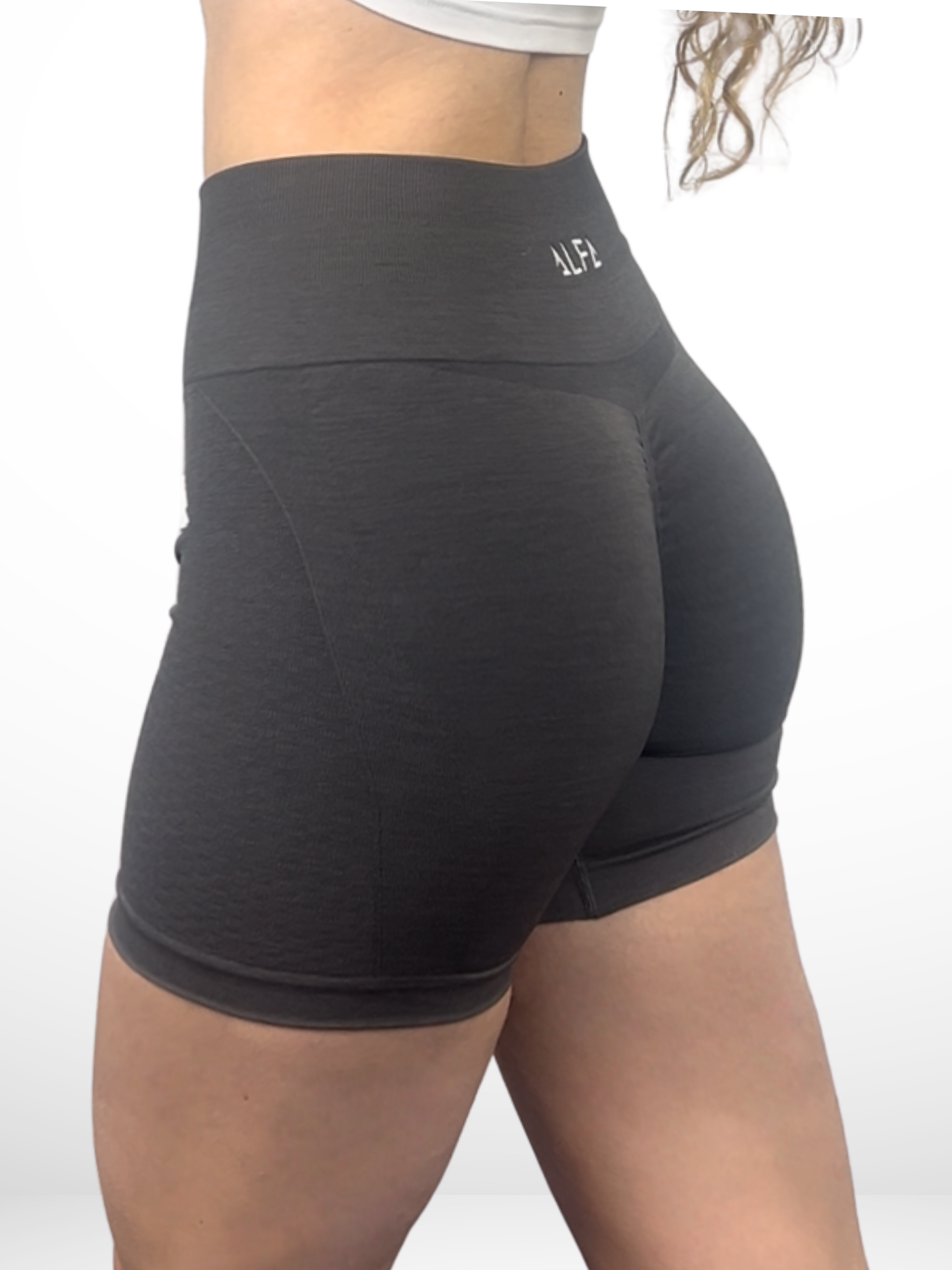 SHORT SEAMLESS GRIS