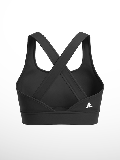 BRASSIÈRE CROSSBACK NOIRE