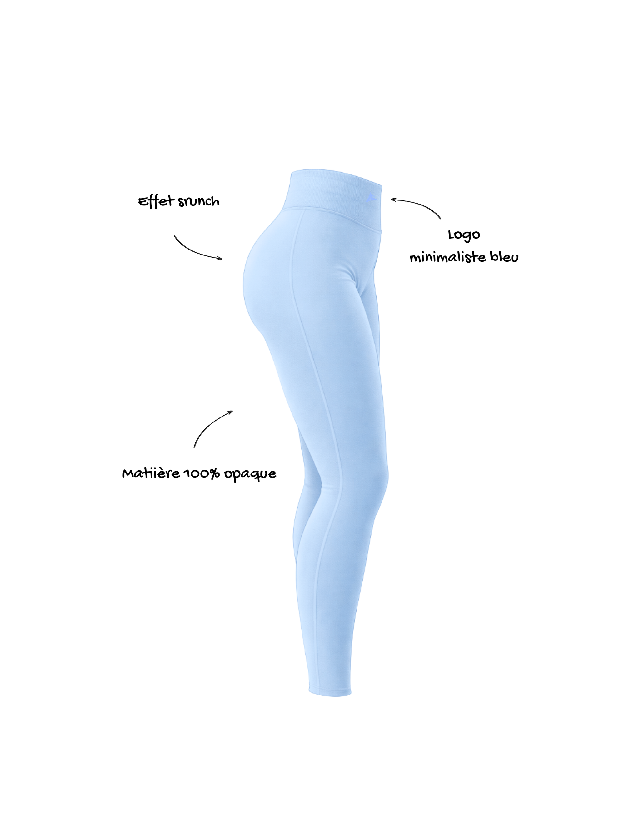 Legging NOVA BLEU - version couleur