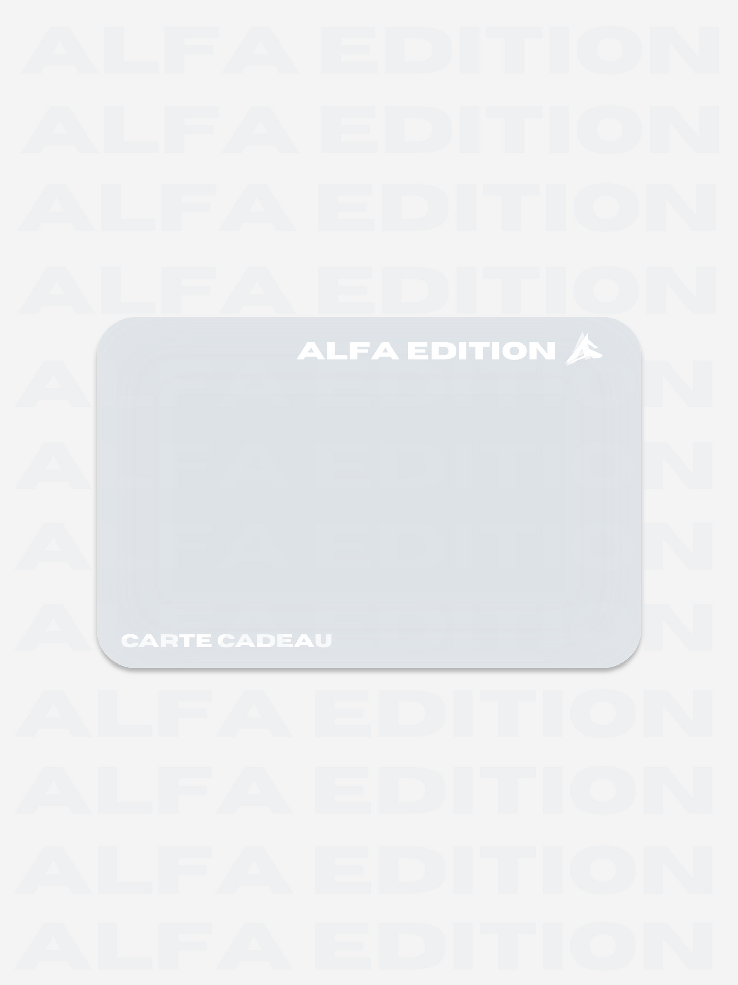 Carte cadeau ALFA