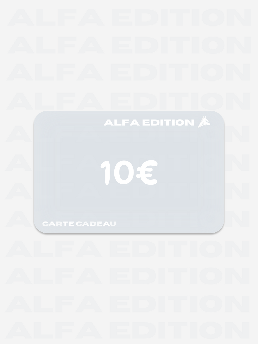 Carte cadeau ALFA