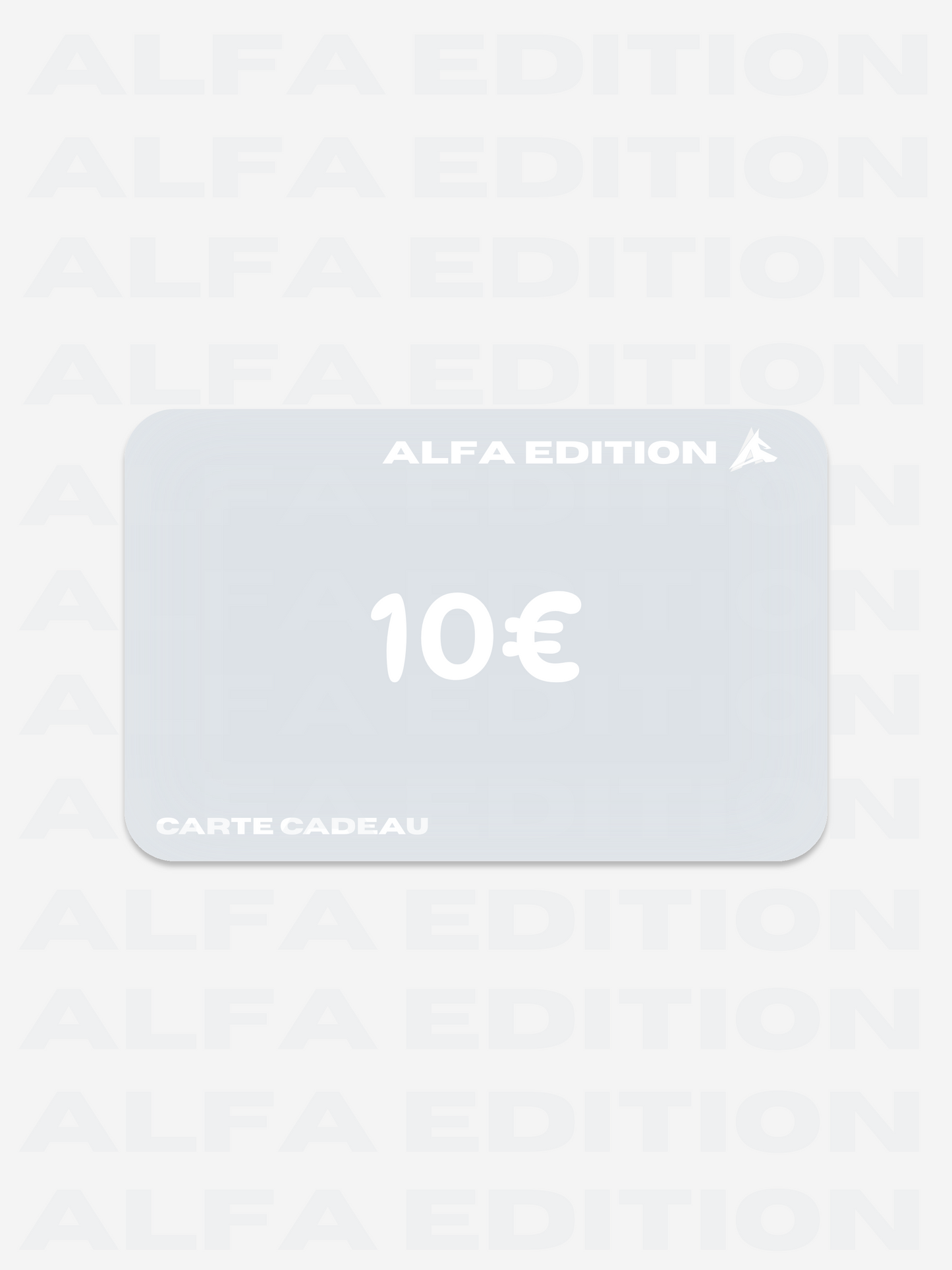 Carte cadeau ALFA