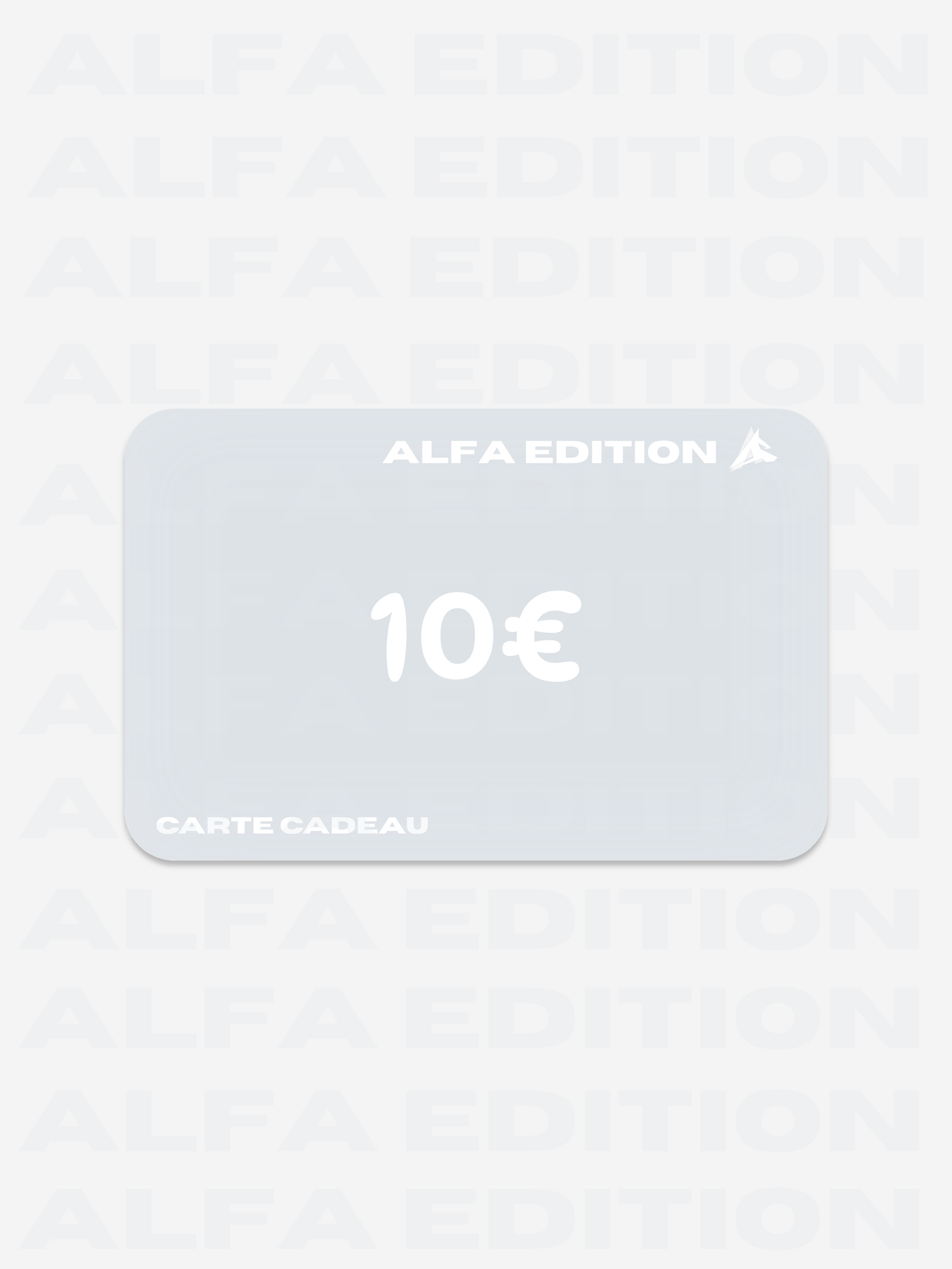 Carte cadeau ALFA