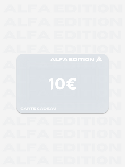 Carte cadeau ALFA