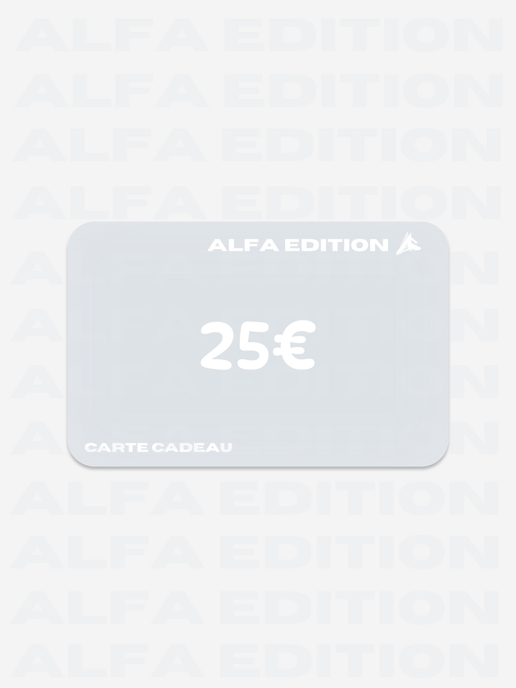Carte cadeau ALFA