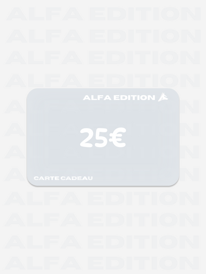 Carte cadeau ALFA
