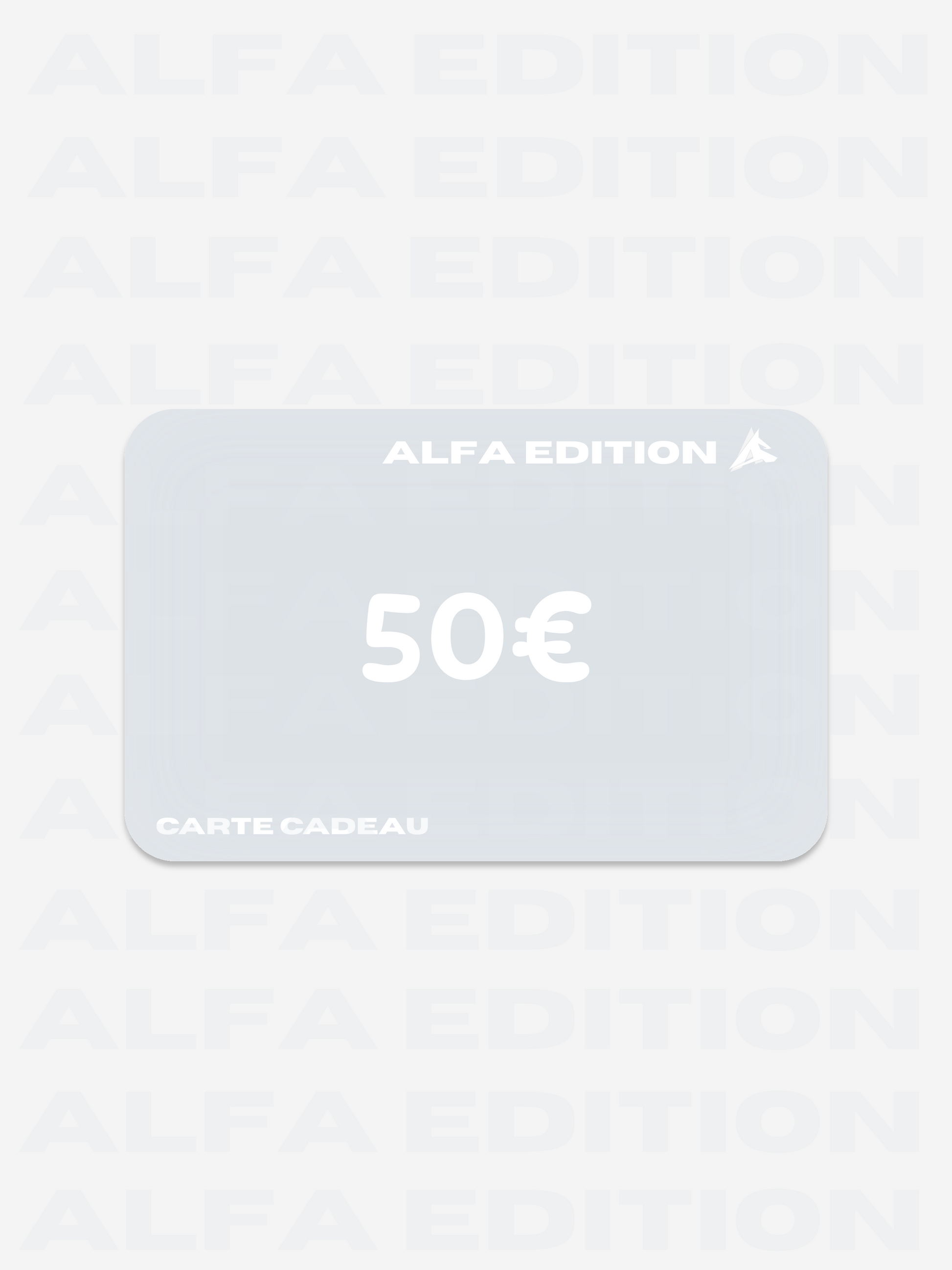Carte cadeau ALFA