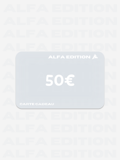 Carte cadeau ALFA