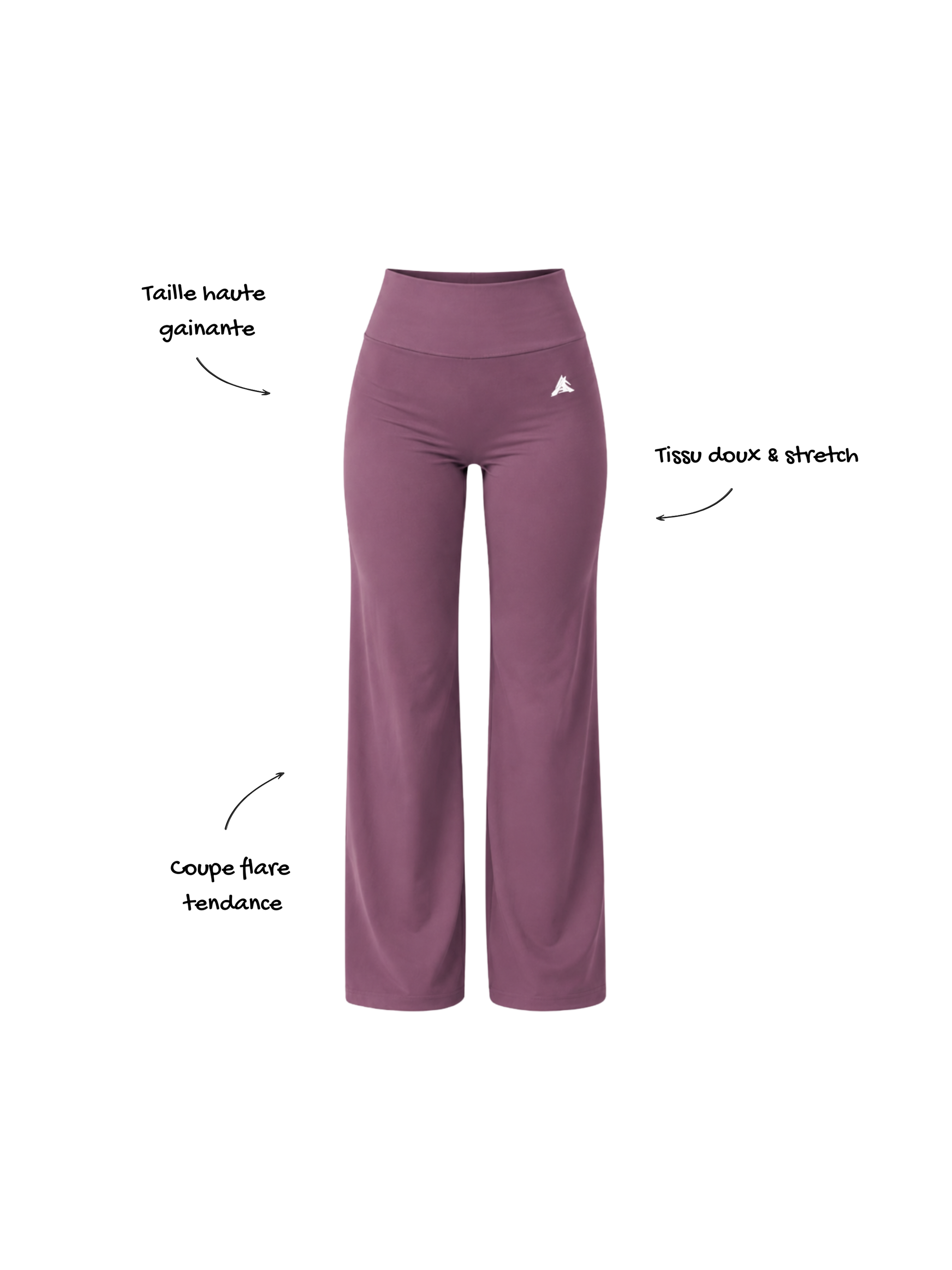 Legging Flare Mellow Rise - version couleur