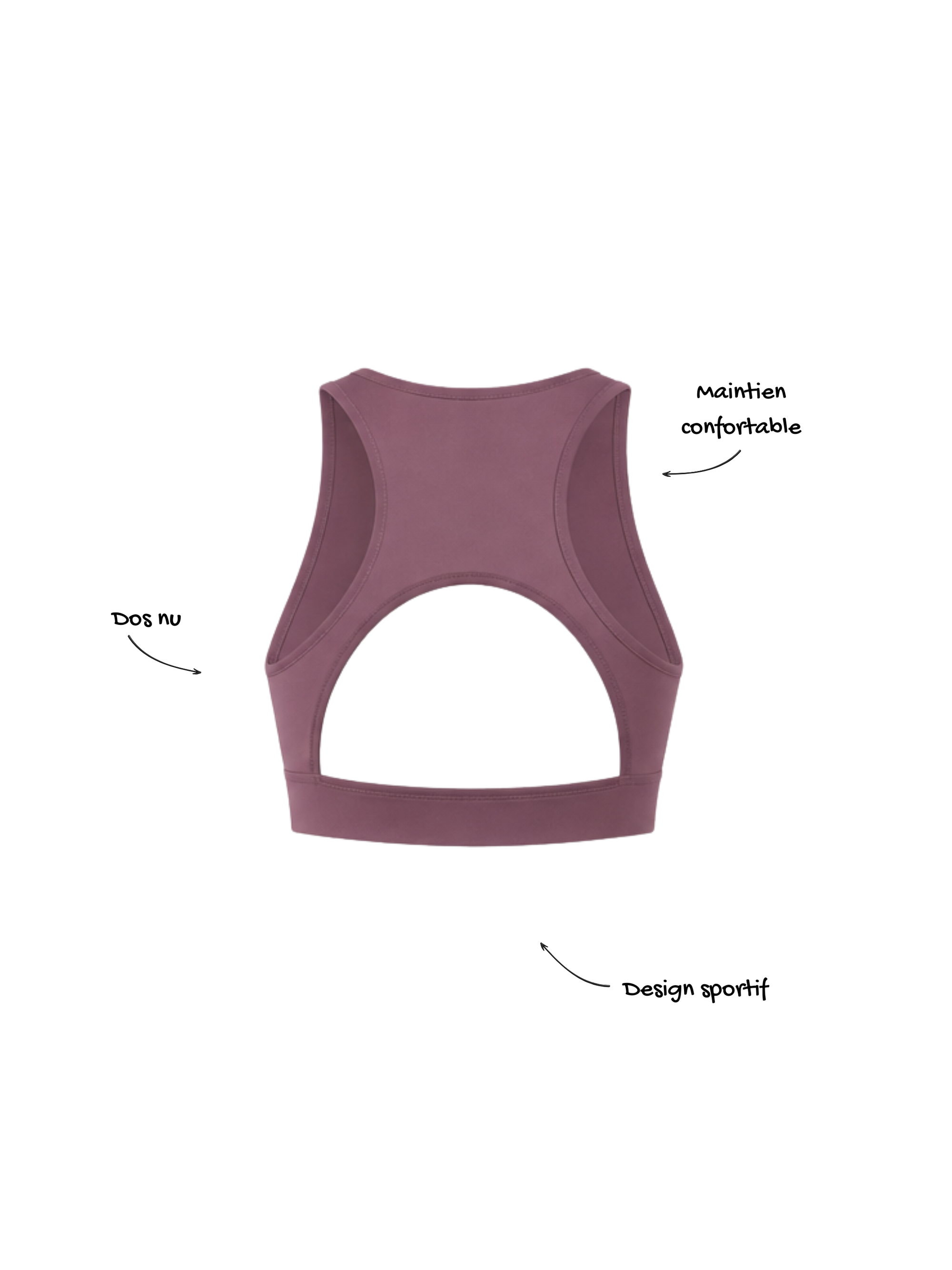 Brassière Mellow rise - version couleur