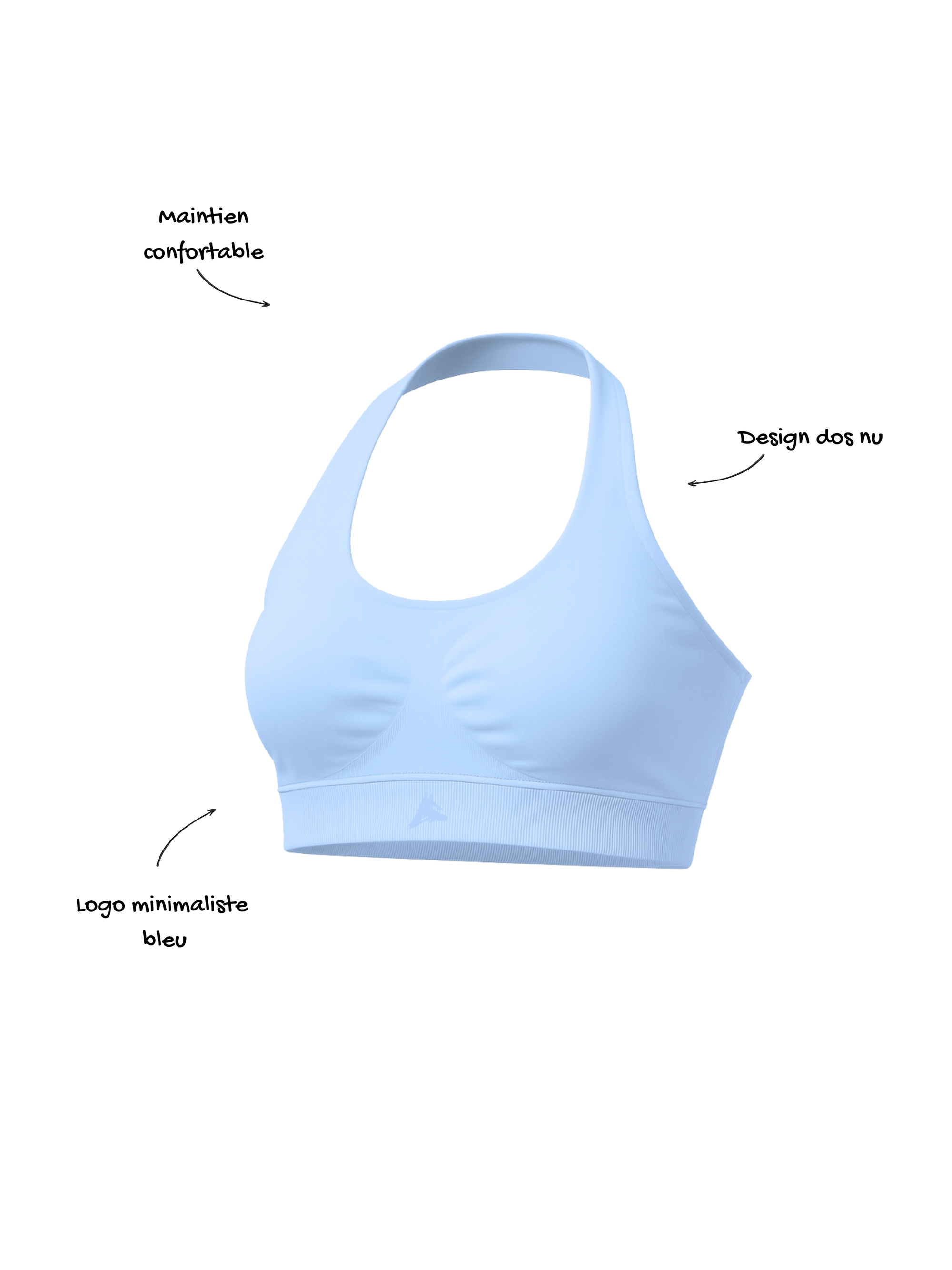 Brassière NOVA BLEU - version couleur