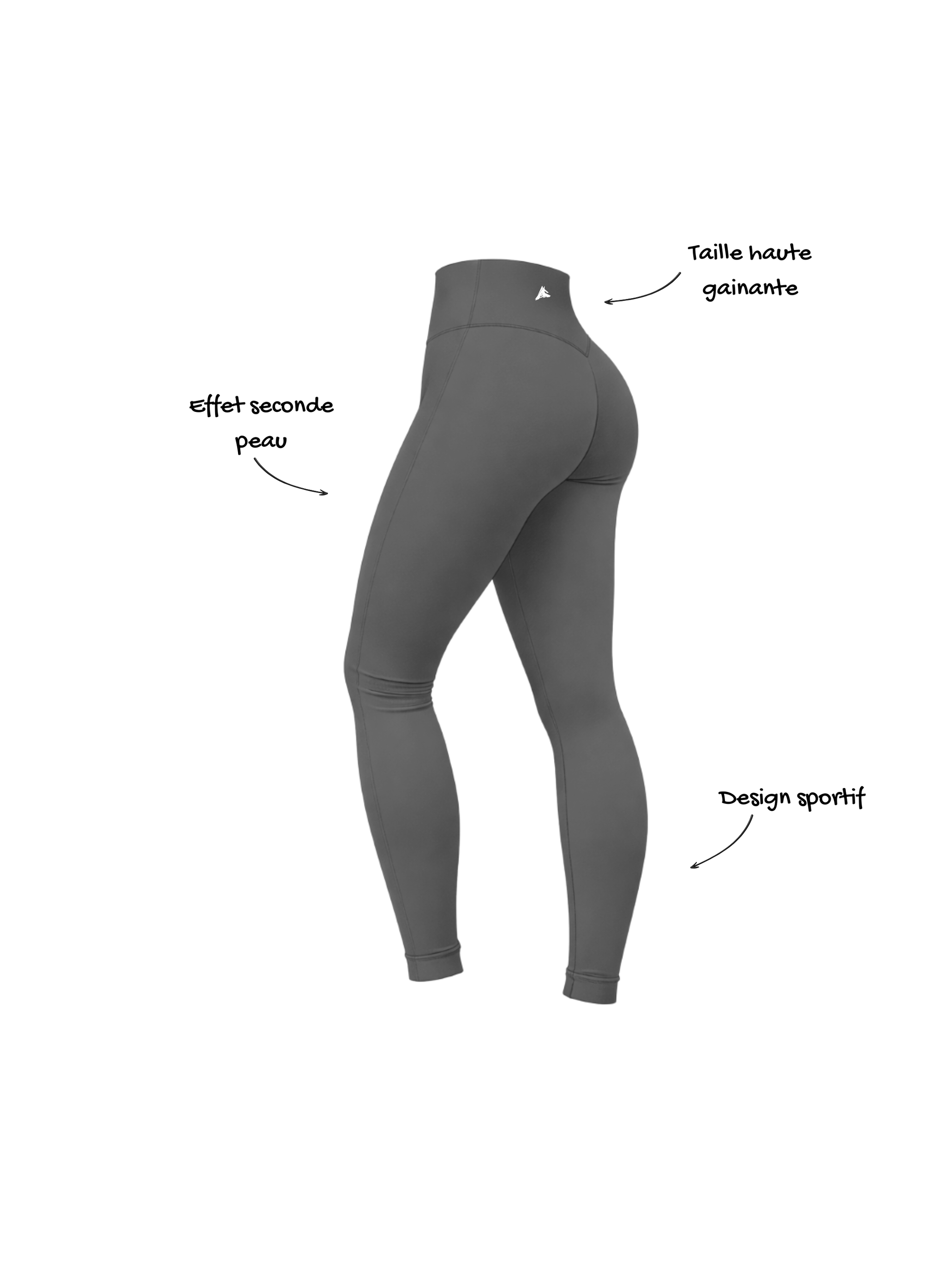 LEGGING PEAKFIT GRIS - version couleur