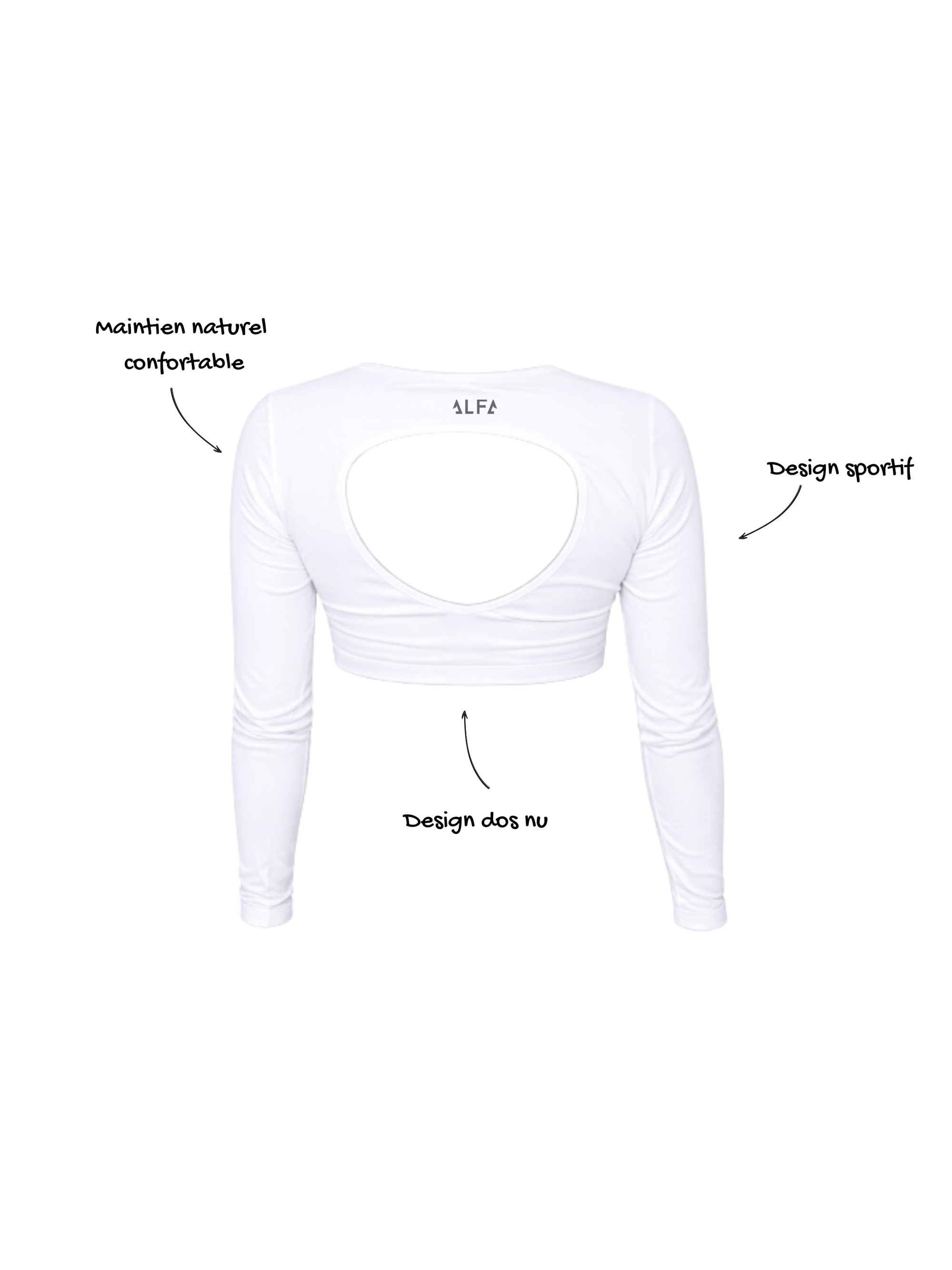 ALFA BACKLESS - version couleur